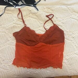 Two-Tone Red Tank